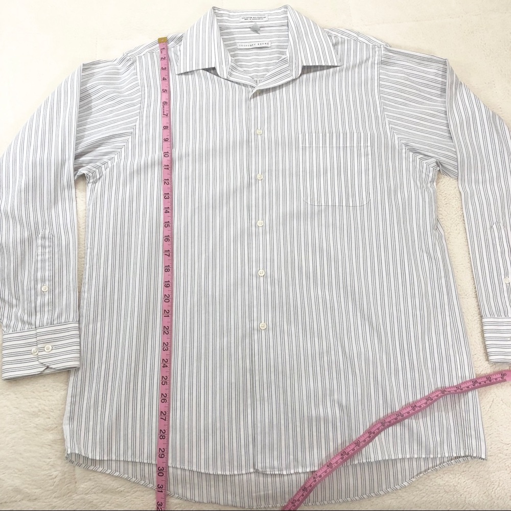 Geoffrey Beene Button Down Size Large - Picture 6 of 8